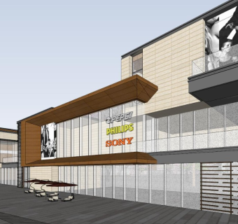 商业综合体 沿街商业 商业街区 高层塔楼 办公